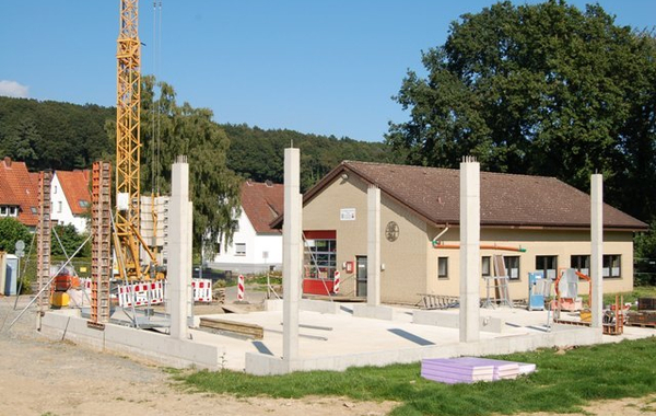 Rund 850.000 Euro hat die Stadt in den Feuerwehrstandort auf dem Bonneberg investiert.